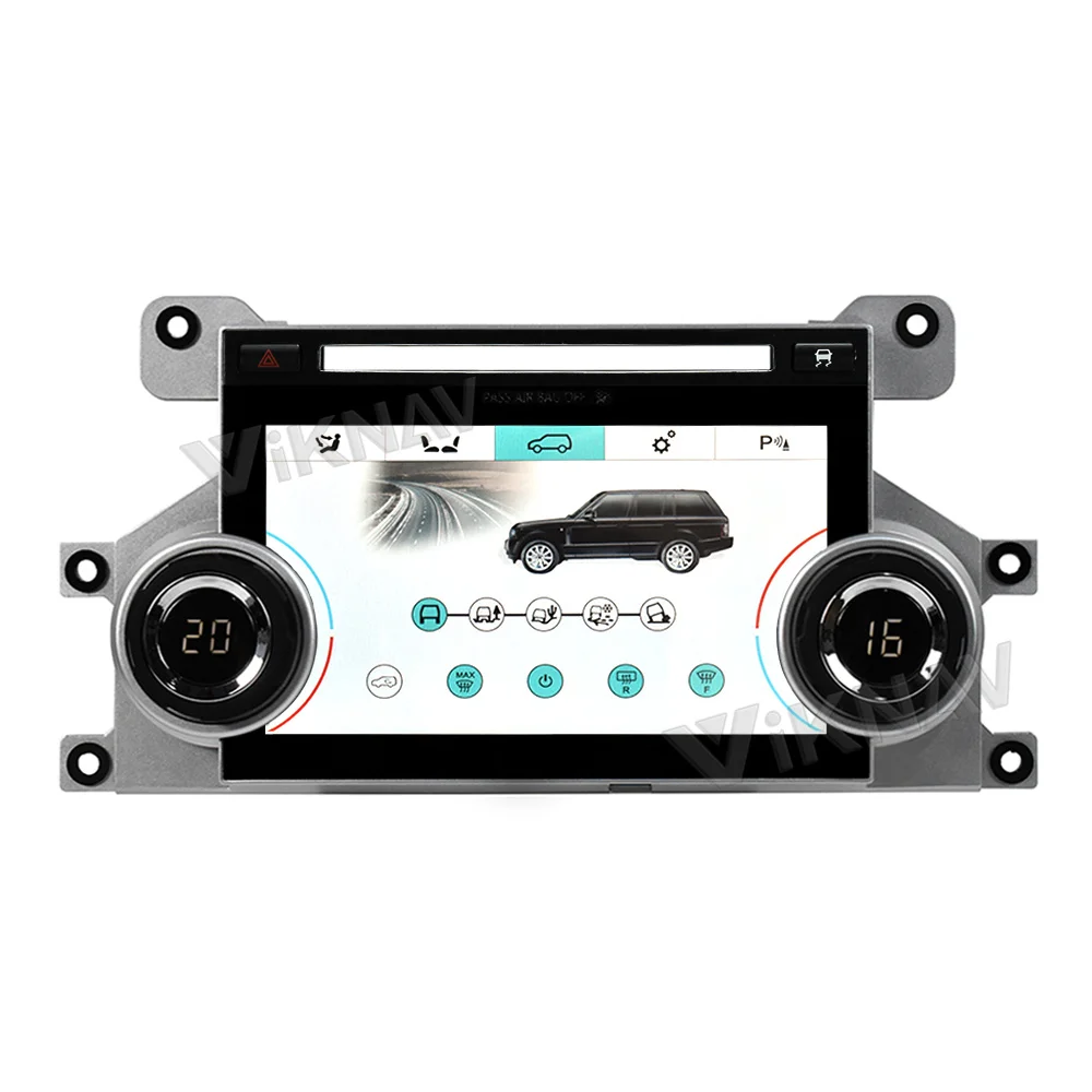 7 Inch AC Panel For Land Rover Discovery 4 LR4 L319 2010-2016 LCD Climate Control Latest UI Interface Touch Air Condition Board