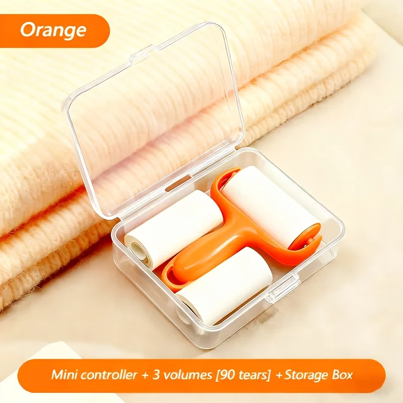 1Pcs Pocket Travel Portable Lint Remover — Mini Lint Roller, Suitable for Cleaning Pet Hair, Essential for Outdoor Travel