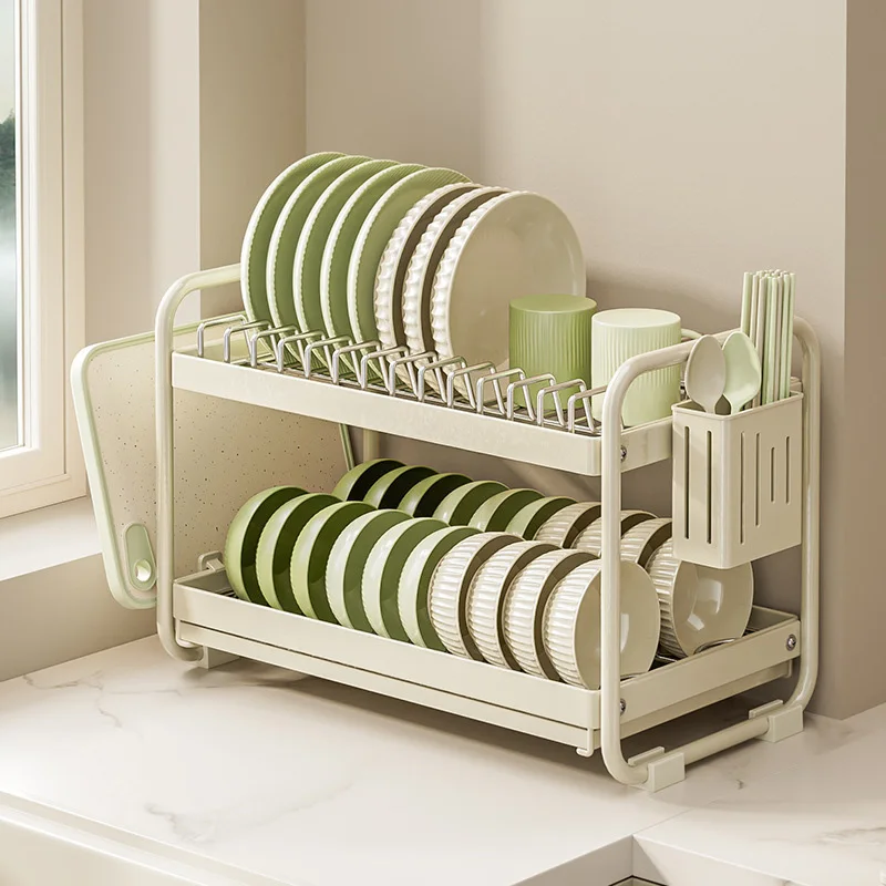

For Stainless Steel Dish Draining Rack, Kitchen Shelf, Household Utensils, Kitchenware, Cup Organizer, Kitchen Accessories