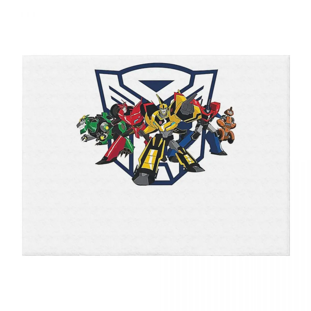 Transformers Autobots Black Flannel Blanket