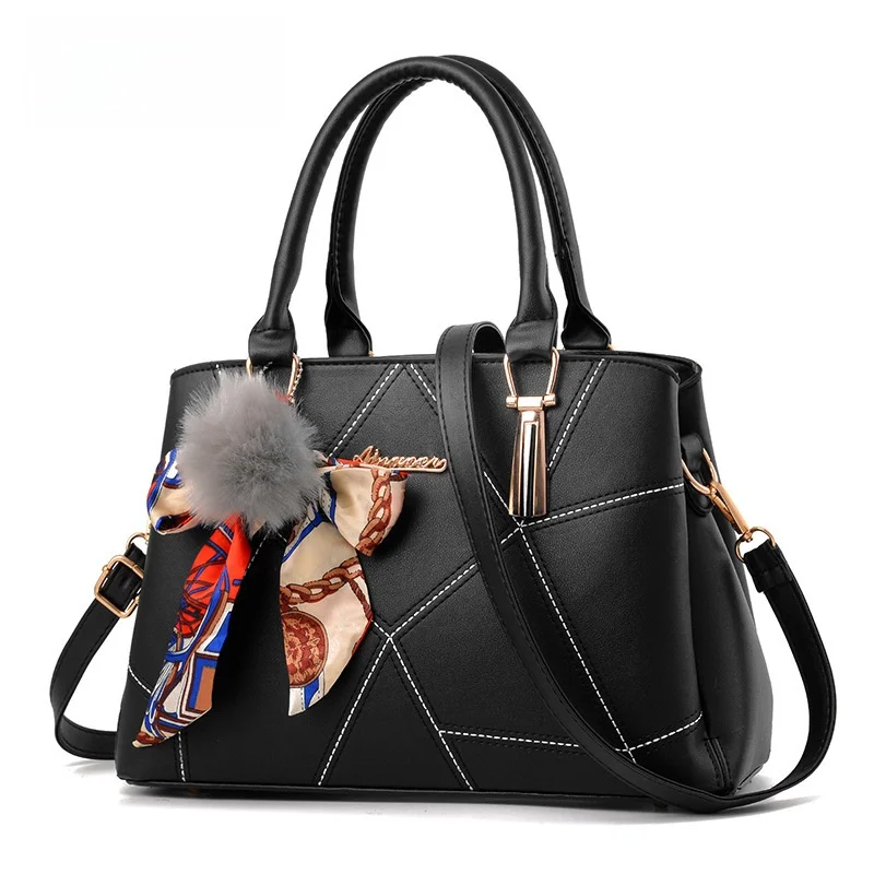 

Fashionable Women's Handbag 2024 New Sweet Lady Bag Shoulder Crossbody Bag Soft PU Leather Zipper Closure Daily Use Bag