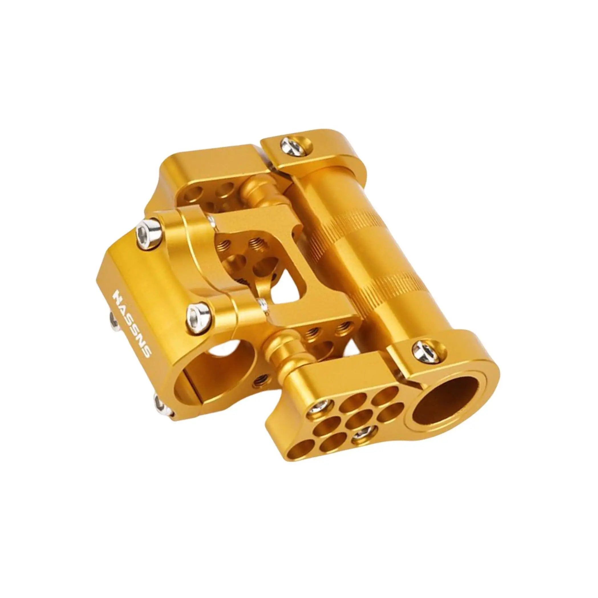 

Bike Handlebar Double Stem Ultralight for Cycling Accessory Repair Parts