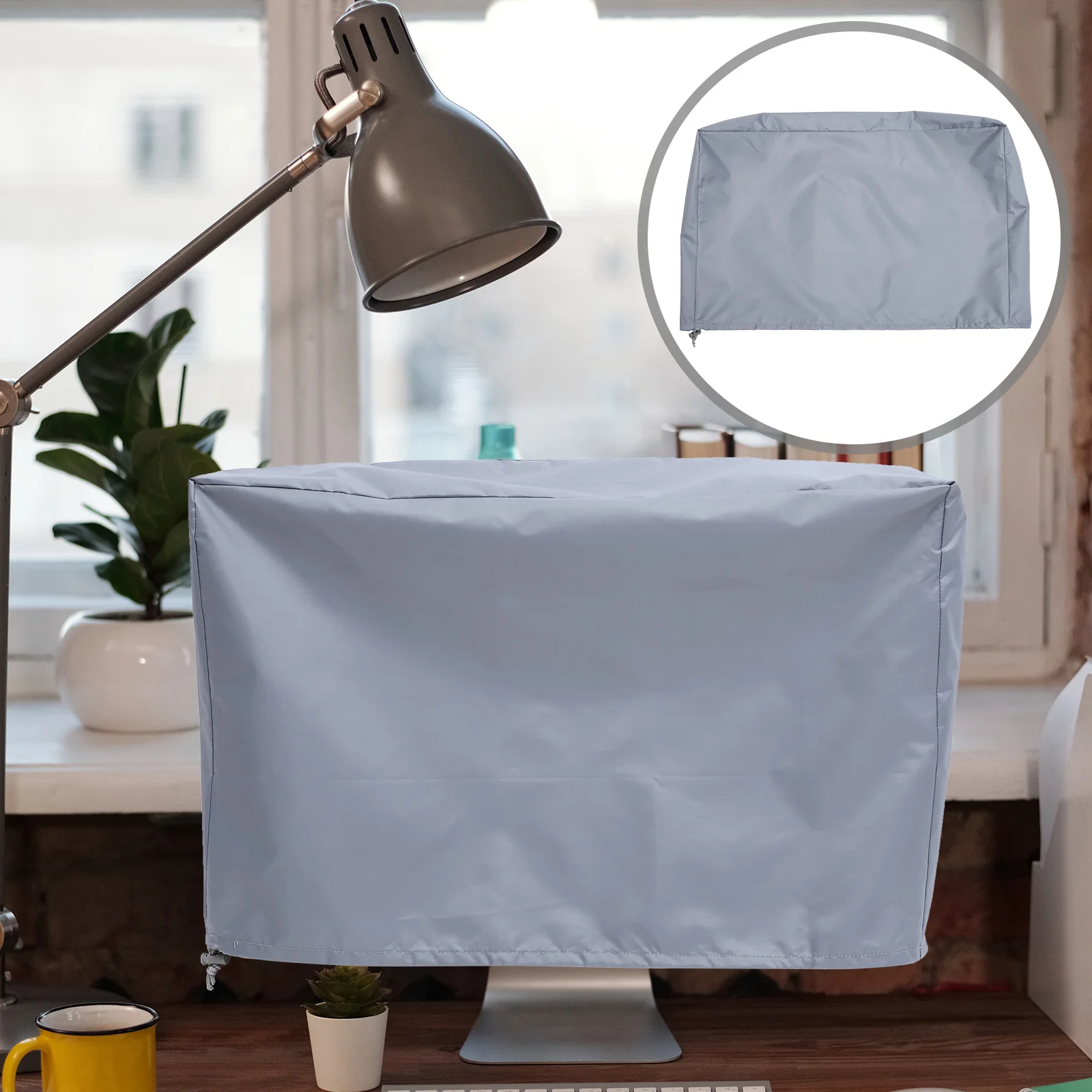 Monitorhoes Monitoren voor laptops Verstelbare computertelefoon Stoffen standaard Desktop Screen Guard