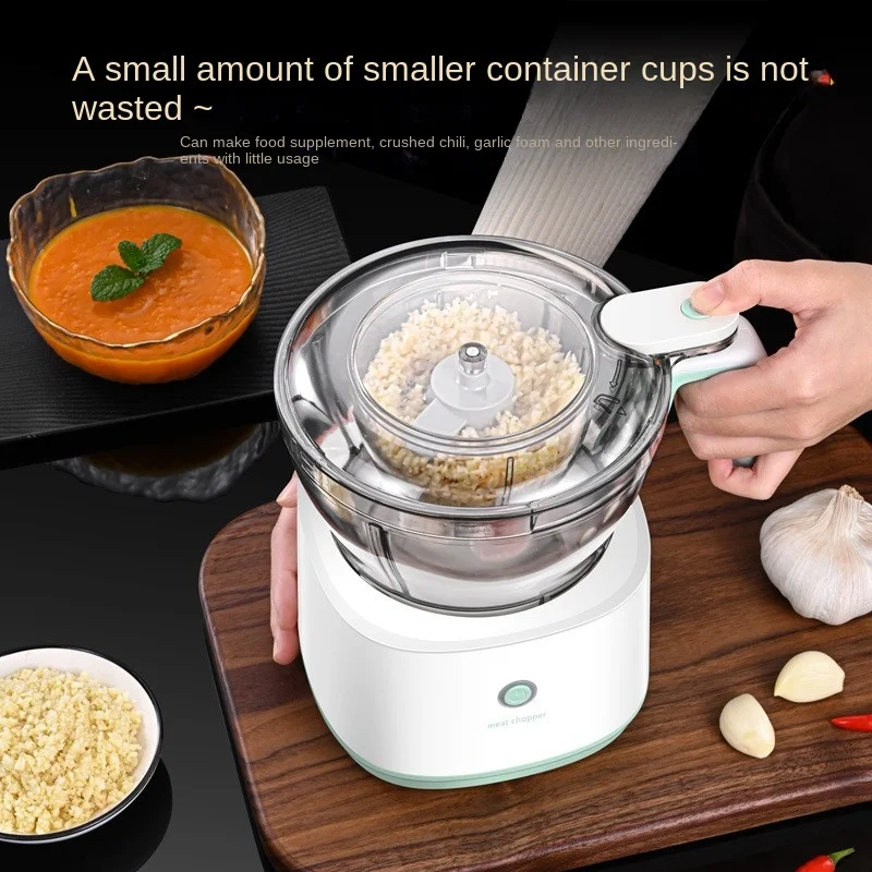 

Multifunctional Electric Meat Mixer Household Stuffing Smashing Garlic Beater Egg Foaming Machine Cooking Machine Kitchen Tools