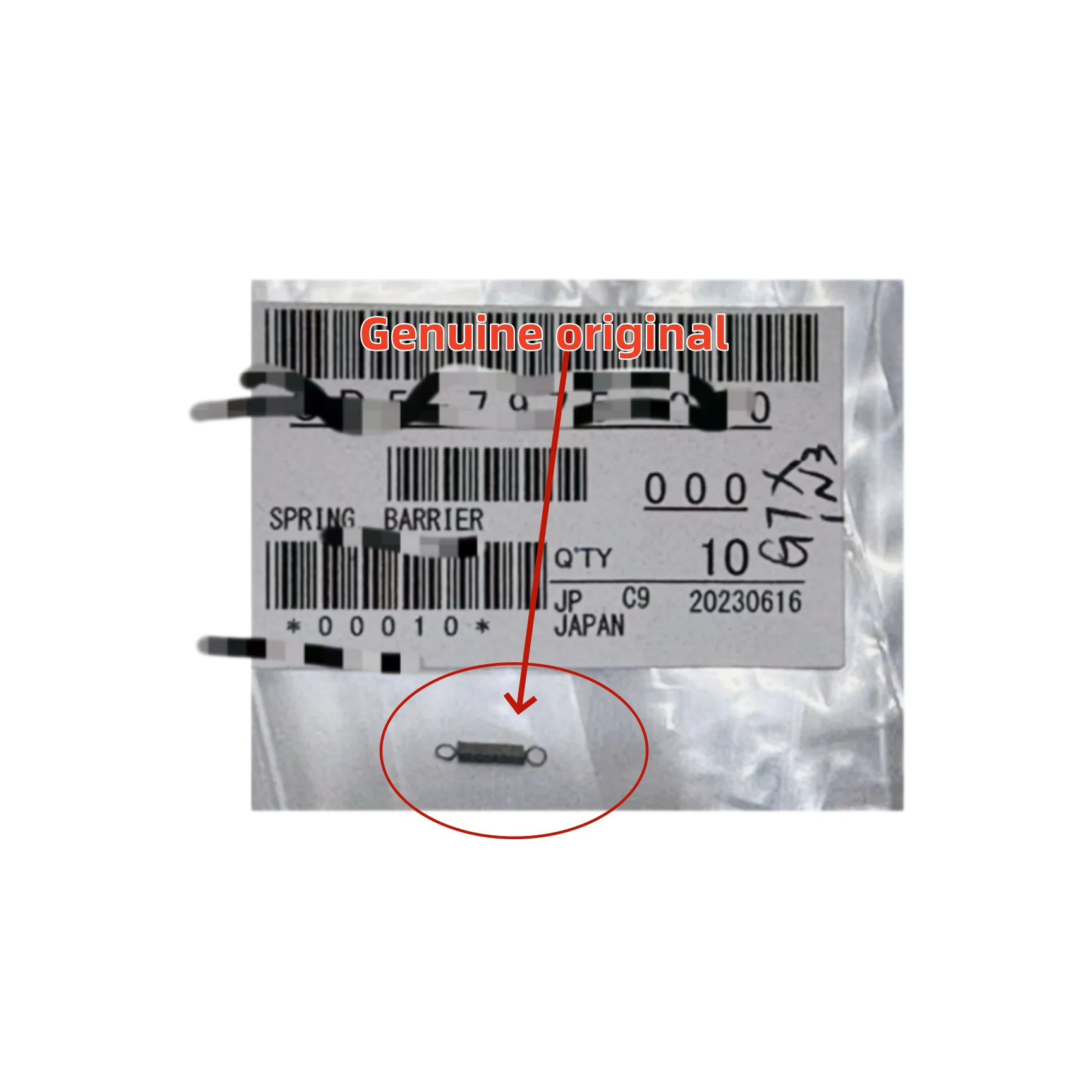 for Canon G7X II/III/G7X2/G7X3 lens blade reset spring 7975 brand new original