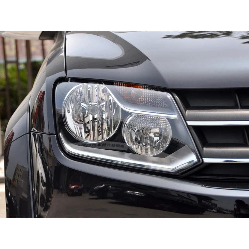For Volkswagen VW Amarok 2010-2019 Car Accessories Headlight Lens Cover Headlamp Shell Lampshade Transparent Shade Mask Glass