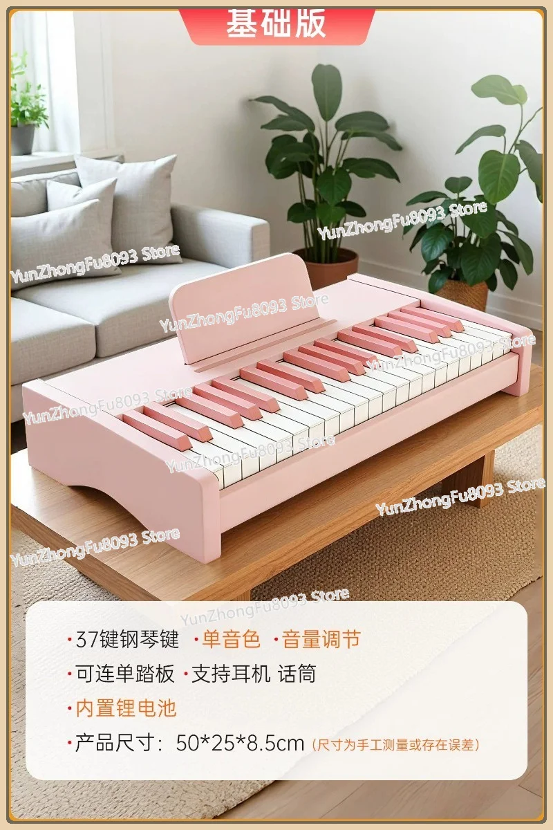 37-Key Children's  Wooden Piano, Children's Beginner Toy Electronic Organ - view 5
