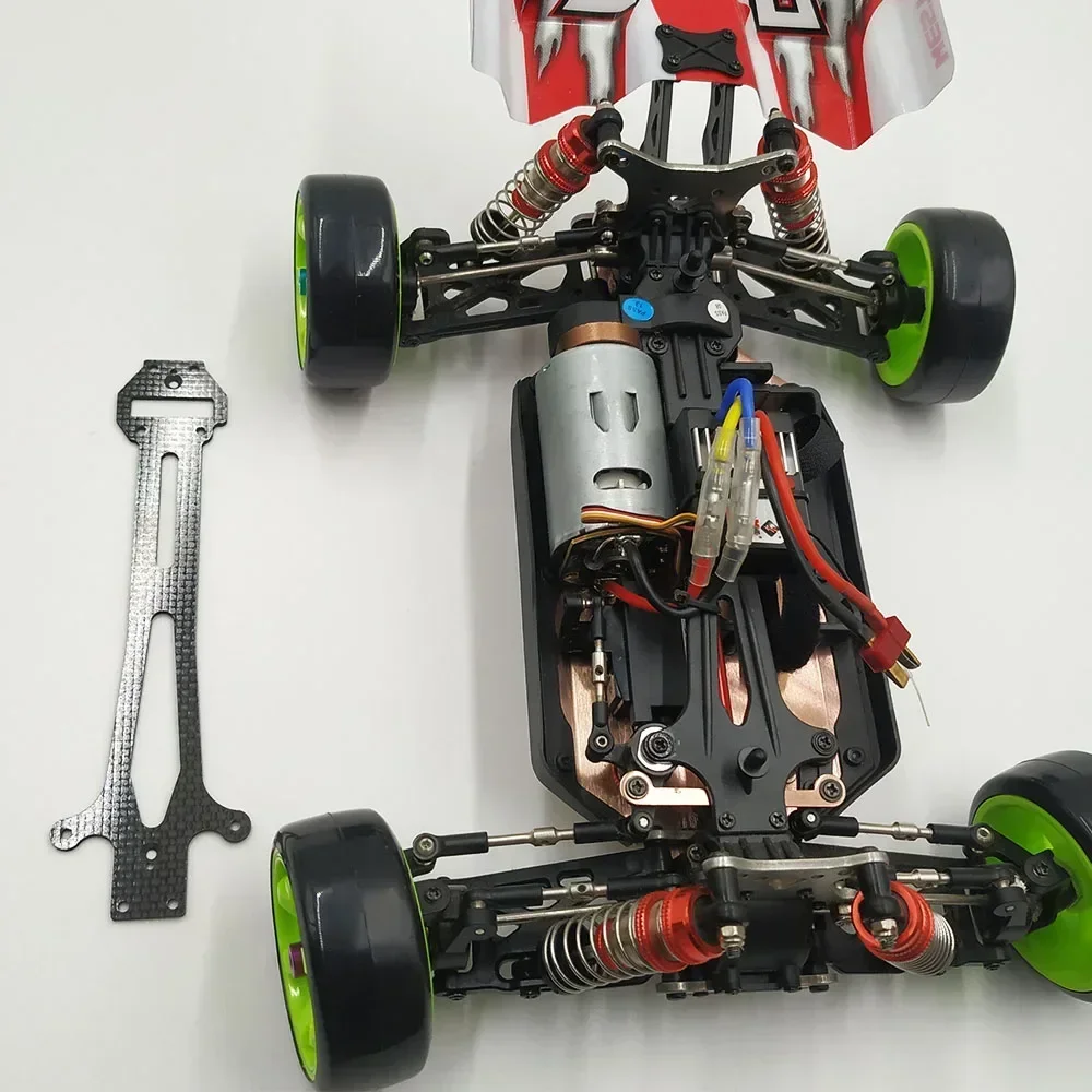 LC Racing Górna usztywniająca podłoga z włókna węglowego EMB-1 EMB-MT 2,0 mm 1:14 RC Car