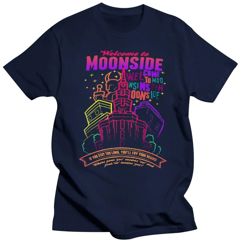 Welcome to Moonside T Shirt moonside fourside earthbound mother 2 snes video game fanart ness