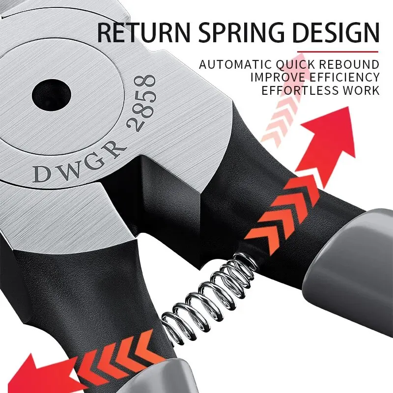 Kunststoff zange Modell Schneide zange Schräg zange Industrie qualität Super harte Schräg spitze Offset zange für ausgewählte Zangen Werkzeuge