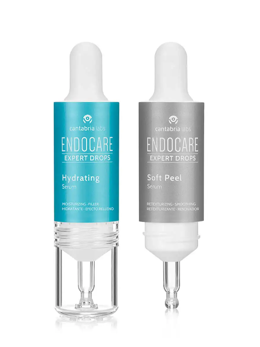 Endocare expert drops hydratating protocol 2x10ml-hydrating serum + soft skin serum