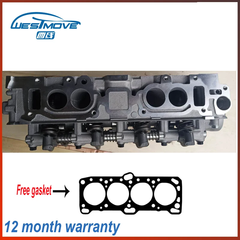 مجموعة رأس الأسطوانة الكاملة لمحرك 4g64 لسيارة ميتسوبيشي شوغون بيك اب سبيس واغن مايتي ماكس 2.4 لتر 8 فولت 85-92 #4