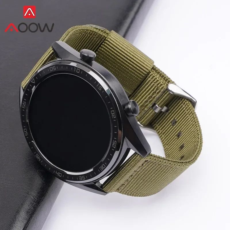 Colorful Woven Nylon Strap 18mm 20mm 22mm 24mm Quick Release Men Women Canvas Replacement Band Bracelet Watch Accessories