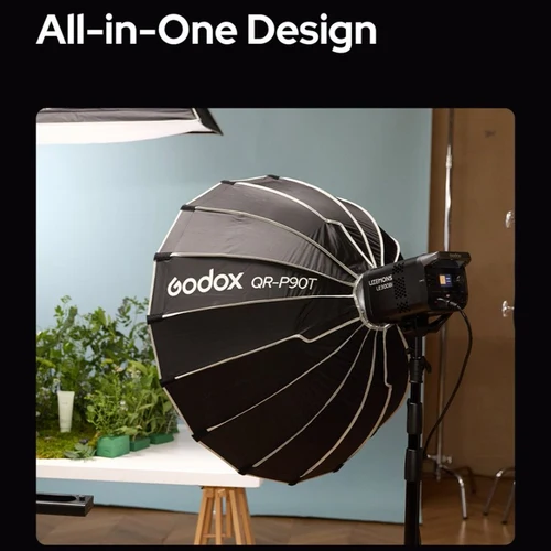 Imagen 2 del producto Godox LITEMONS Luz LED bicolor LE200Bi/LE300Bi/LE600Bi 200w/300w/600w Iluminación de relleno COB para grabación de vídeo Vlog