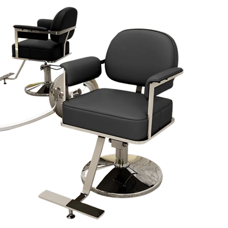 Luxury Nordic Barber Chairs Premium Exquisite Classic Trendy Salon Chairs Simple Versatile Bancos Con Ruedas Salon Furniture