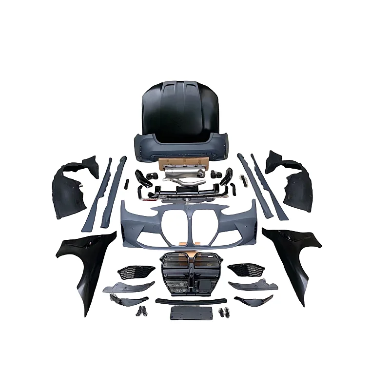 

Plastic Large Surround Front And Rear Bumpers Hood Mudguard For BMW 4 Series New G22 G23 G26 M4 Upgrade And Modification