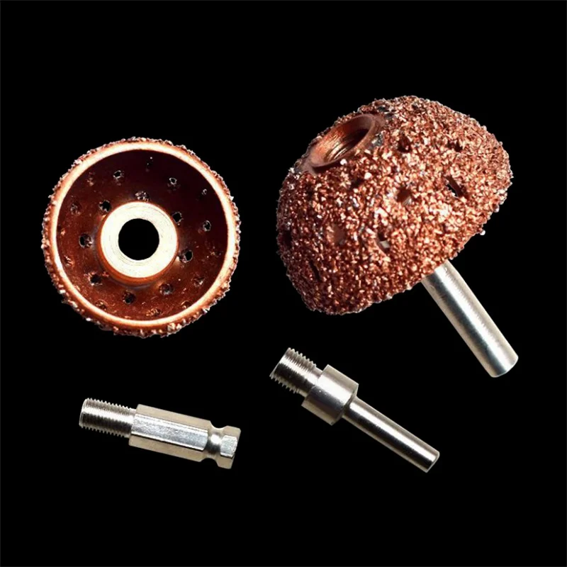 

42/55mm Tungsten Steel Material Hemispherical Pneumatic Grinding Head Grinding Wound / Tire Tire Repair Tools