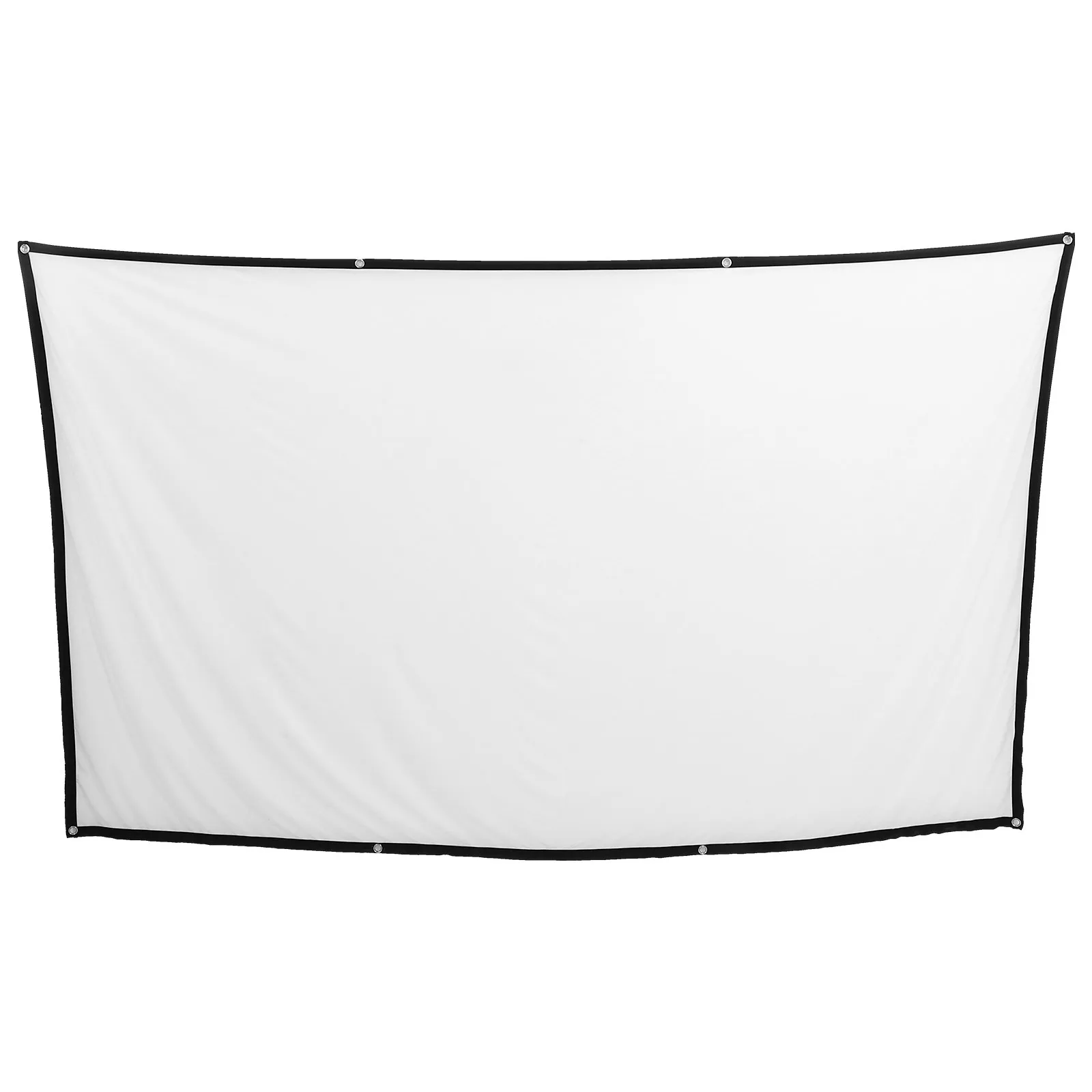 100 Inch Portable Projector Screen Foldable 16:9 For Indoor Outdoor Classroom Use High Definition