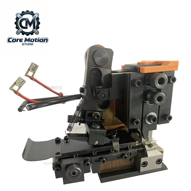 Flag 6.3mm Terminal Threading Cable Crimping Tool Crimper Die Blade Iron Steel Semi-Automatic