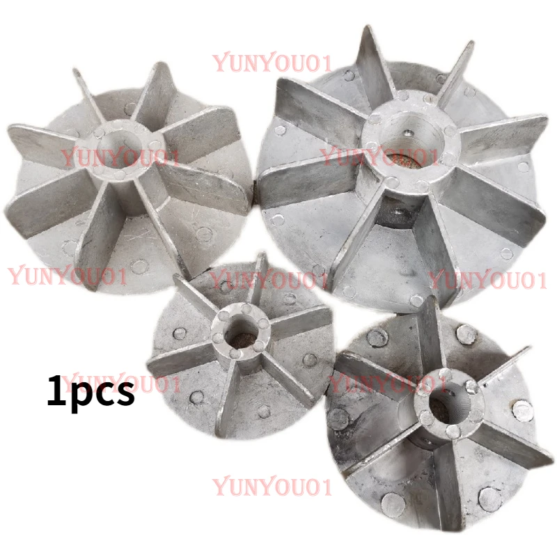 Boiler Fan Rotor Electric Motor Cooling Impeller Aluminum Alloy for Boiler High Temperature Fan Wind Wheel Motor Cooling Blade