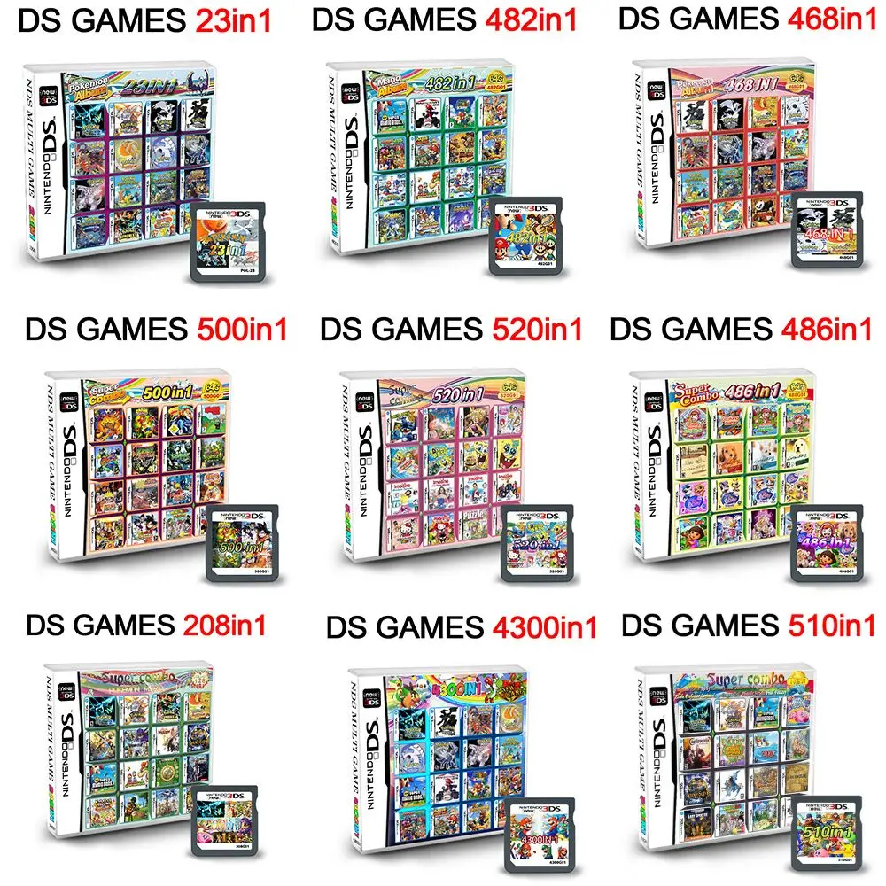 Tarjeta de consola de videojuegos, Cartucho de 4300 en 1, drogą clásica de juego NDSL DS, 2DS, 3DS, produkt Mud