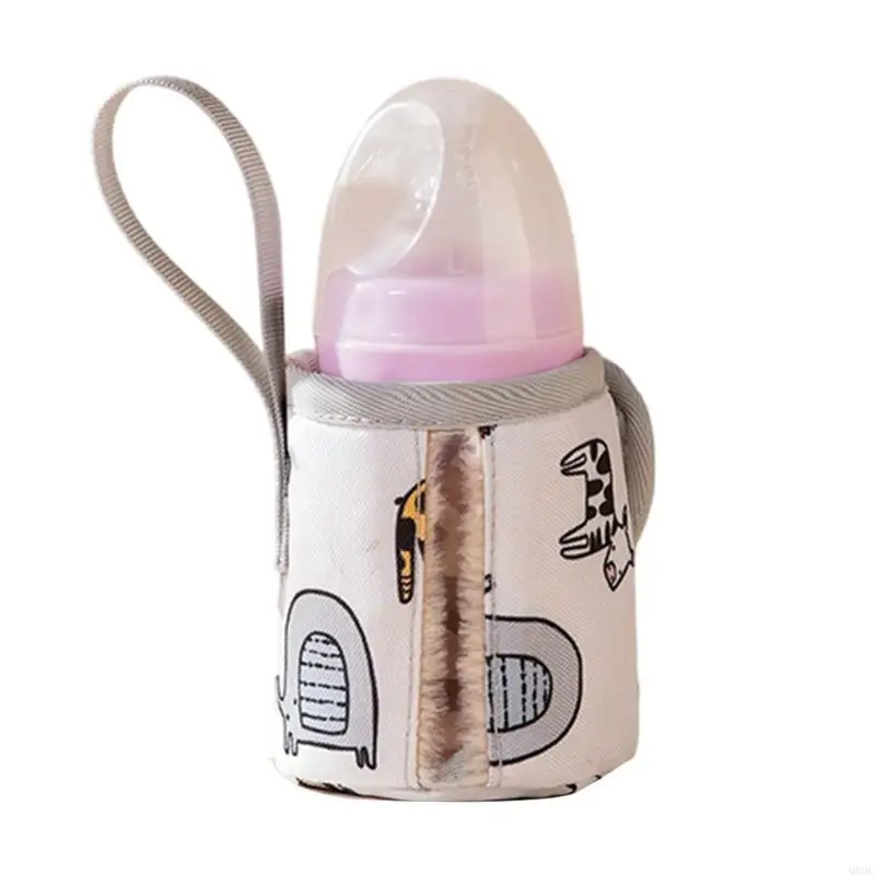 M89C Milk Bottle Protector Infant Bottles Warm Keeping Cover Bottle Insulator Sleeve Baby Feeding Bottle Warm Cover Universal