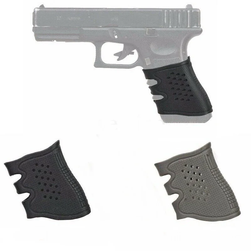 Universal Handgun Pistol Rubber Grip Tactical Anti Slip Grip Glove Cover For Glock G17 G18 G19 G20 G34 G38 Hunting Accessories