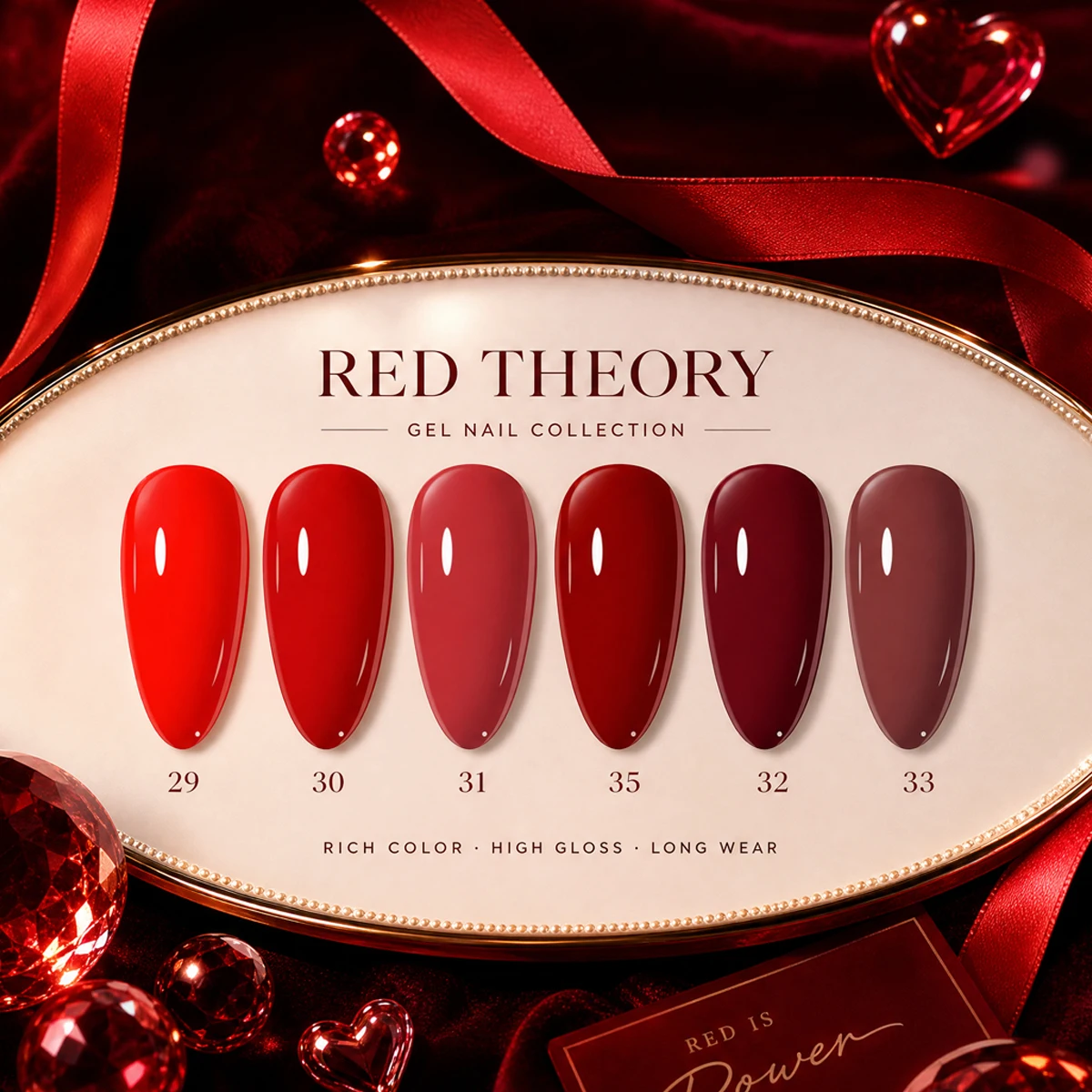Sechsfarbiges Rotwein-Gel-Nage – Nail Art Red Wine Bewertung und Preis