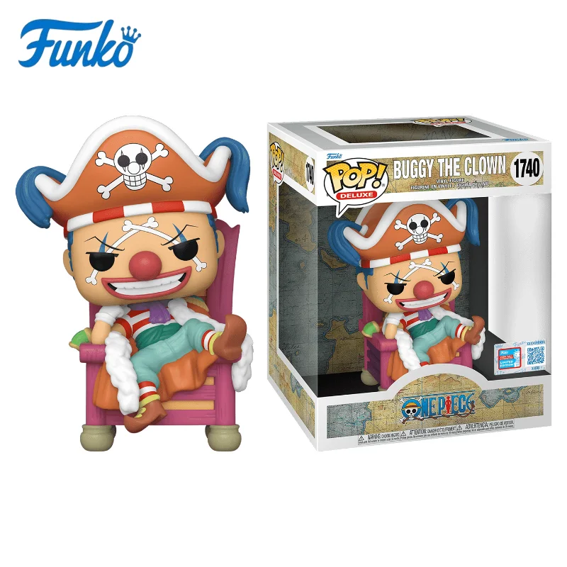 

Funko POP! Original One Piece Buggy The Clown 1740 Action Figure - Anime Collectible Toy, Trendy Decoration, Perfect Gift