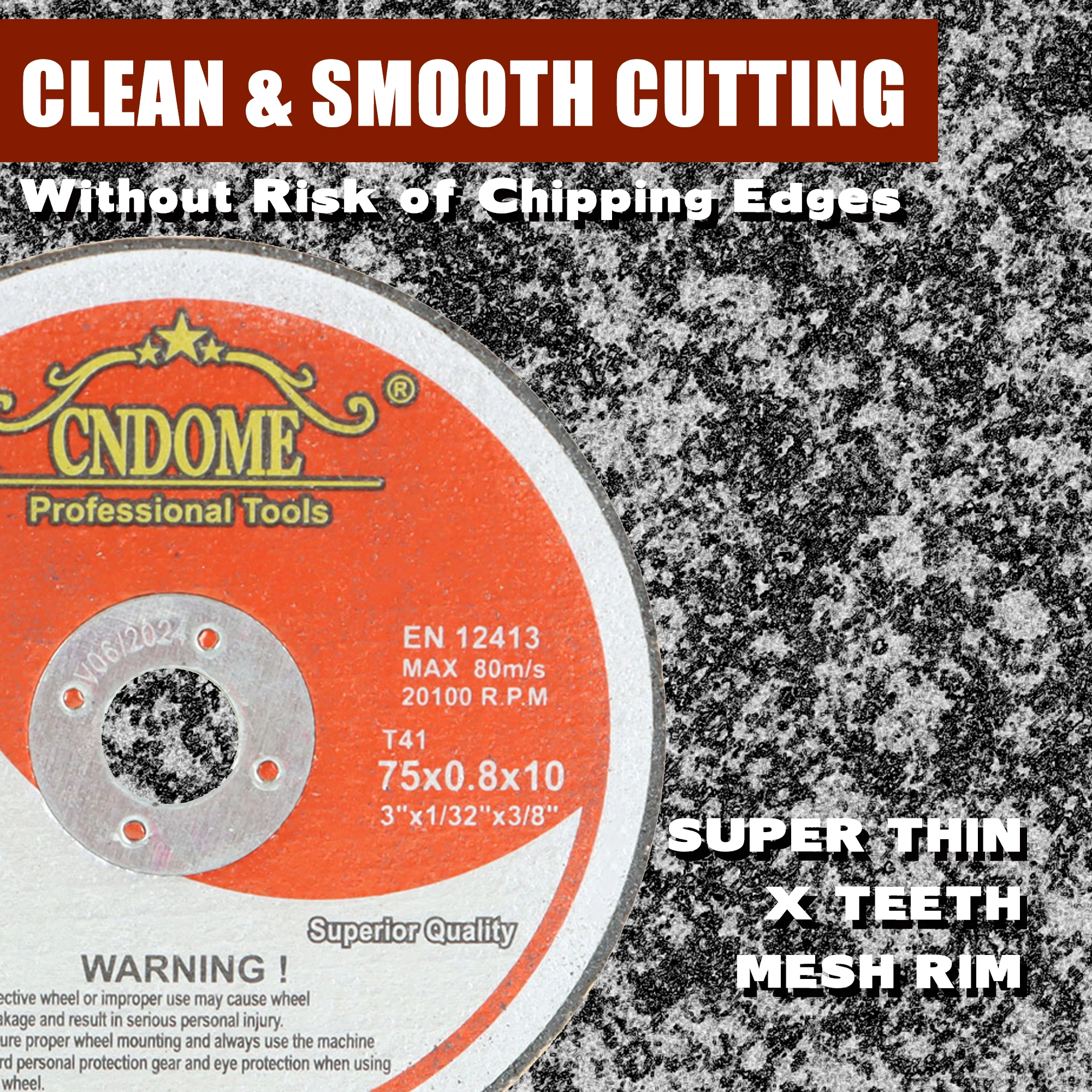 Cutting Disc 25Pcs Cut Off Wheels 3 Inch X 1/32 Inch X 3/8 Inch Arbor Cutting Wheels Fit for Cutting Steel and Ferrous Metals