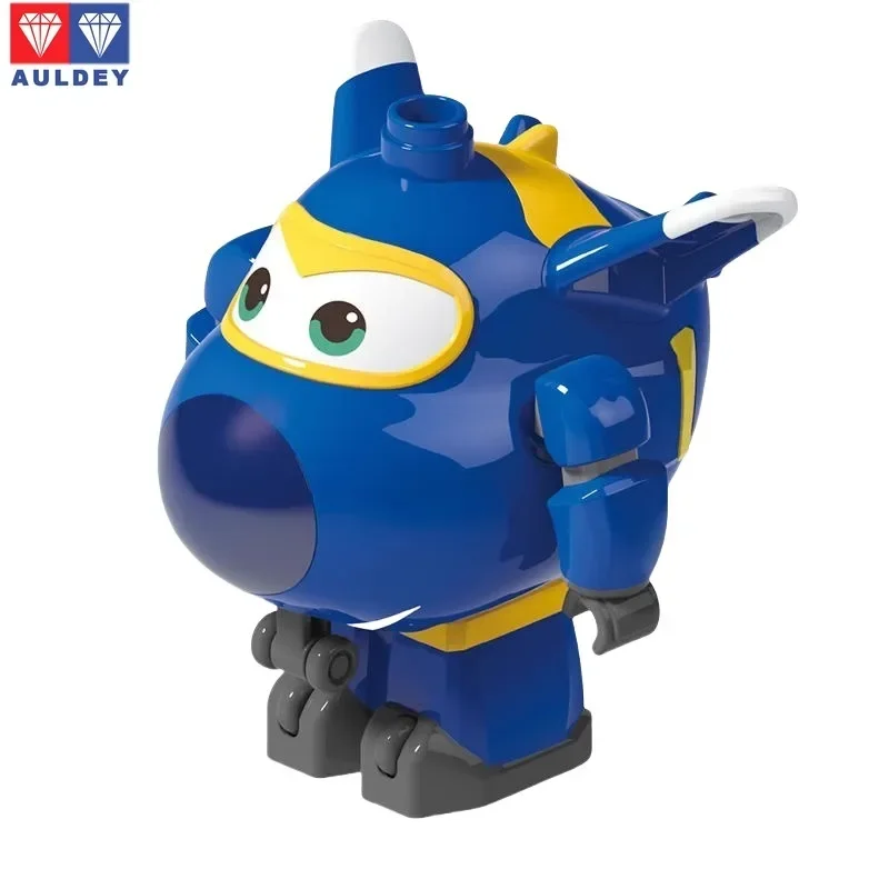 【En Stock】Auldey Super Wings Transformant Robot Jouet coulissant à inertie, Mini figurine d'action portable pour enfants Cadeau pour enfants