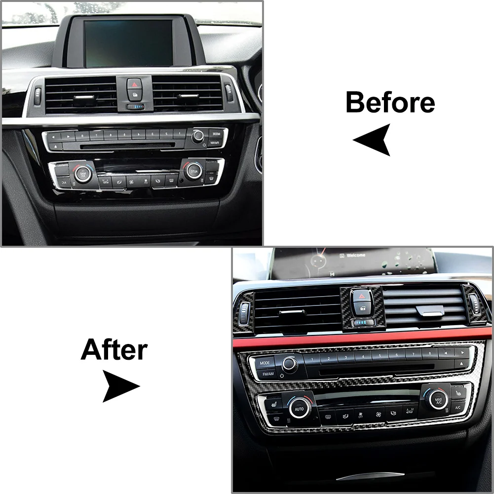 18 Pcs RHD Car Interior Trim Decoration Cover Trim Accessories For BMW 3 Series F30 GT F34 2013 2014 2015 2016 2017 2018 2019