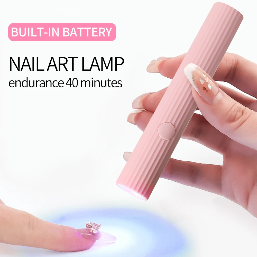 Lulaa tragbare Handheld Mini Nagel lampe für alle Gel politur schnell trocknen USB Nagel trockner Maschine UV LED Nagel lampe Mini Taschenlampe Stift