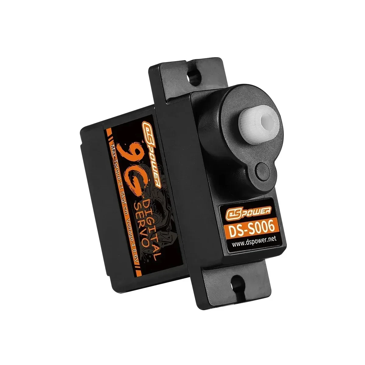DSpower 9G Digital Waterproof Plastic Gear Servo Core Motor JR Plug for RC Car Truck Robot Model Axial WLtoys K999