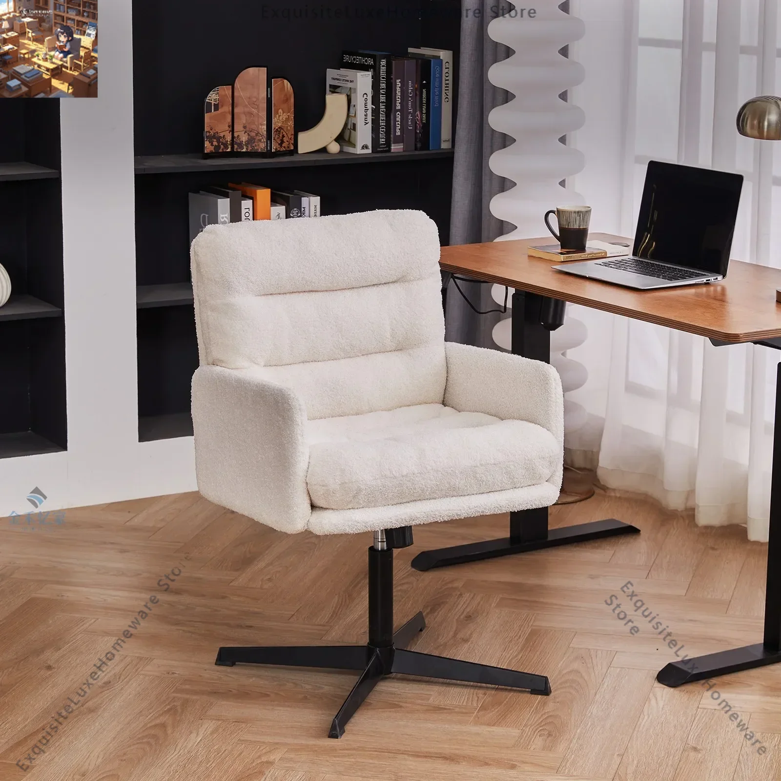 

Прочный роскошный офисный стул, напольный дешевый современный офисный стул для руководителя, дизайнерский эргономичный кабинет, металлическая мебель Silla Escritorio