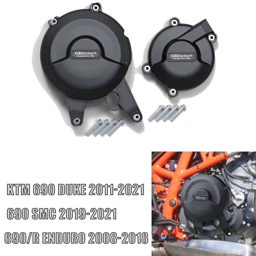 

Motorcycle accessories For KTM 690 Duke 2011-2021 690 SMC 2019-2021 690/R Enduro 2008-2018 Engine Protection Cover