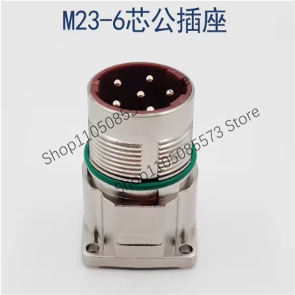 M23 connector compatible with Siemen s S120 servo motor power cable, 6-core and 8-core plug 0LU00