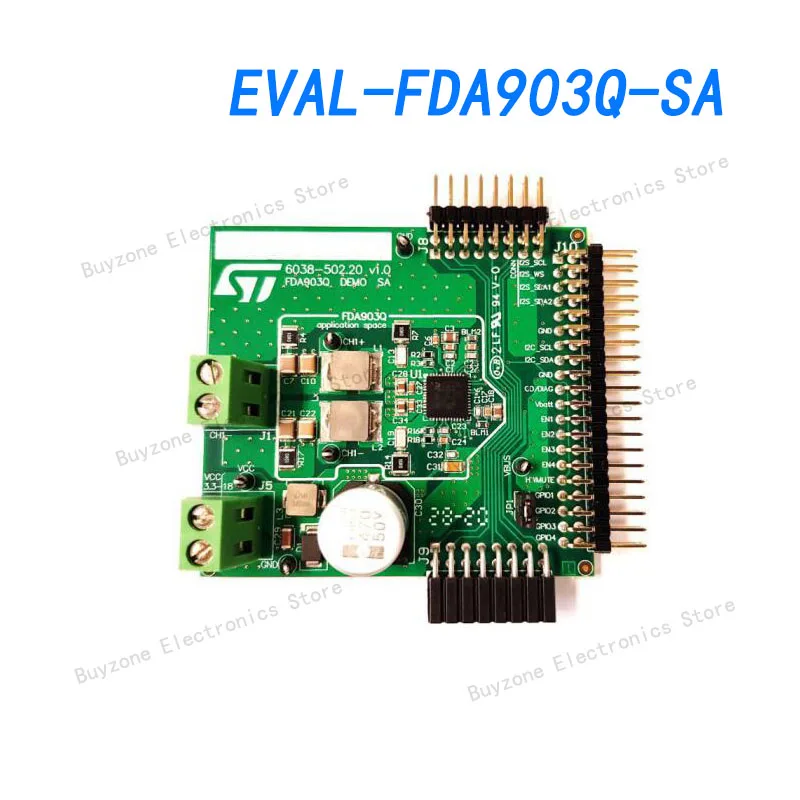 

EVAL-FDA903Q-SA Evaluation board, FDA 803q/FDA 903q, Class D audio power amplifier