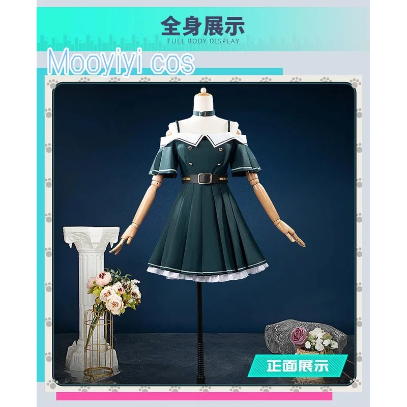 

Newly Kusanagi Nene Cosplay costume Halloween Christmas PJSK S-3XL Role Playing Party Comic Sexy Skirt