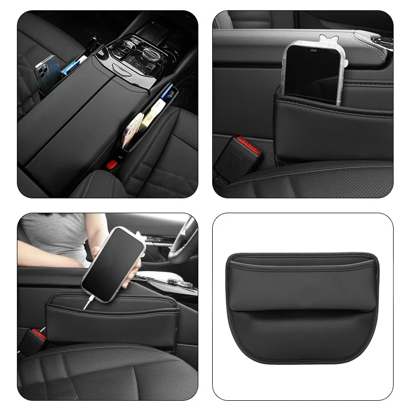 متعددة الوظائف مقعد السيارة الفجوة المنظم صندوق تخزين الجيب العالمي ل DR Motors DR صفر DR3 5.0 6.0 F35 S1 شيري تيجو CityCross