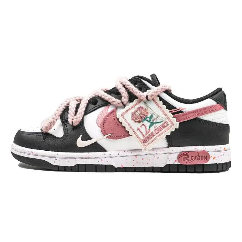 【Customize】Nike Dunk Skateboarding Shoes Women's Sneakers shoes FD4623-131