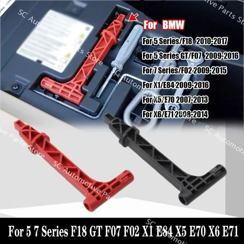 Para BMW 5 7 Series E84 X5 E70 X6 E71 F18 GT F07 F02 X1 caja de herramientas de coche dispositivo de desbloqueo de emergencia herramienta de llave de freno de mano electrónico