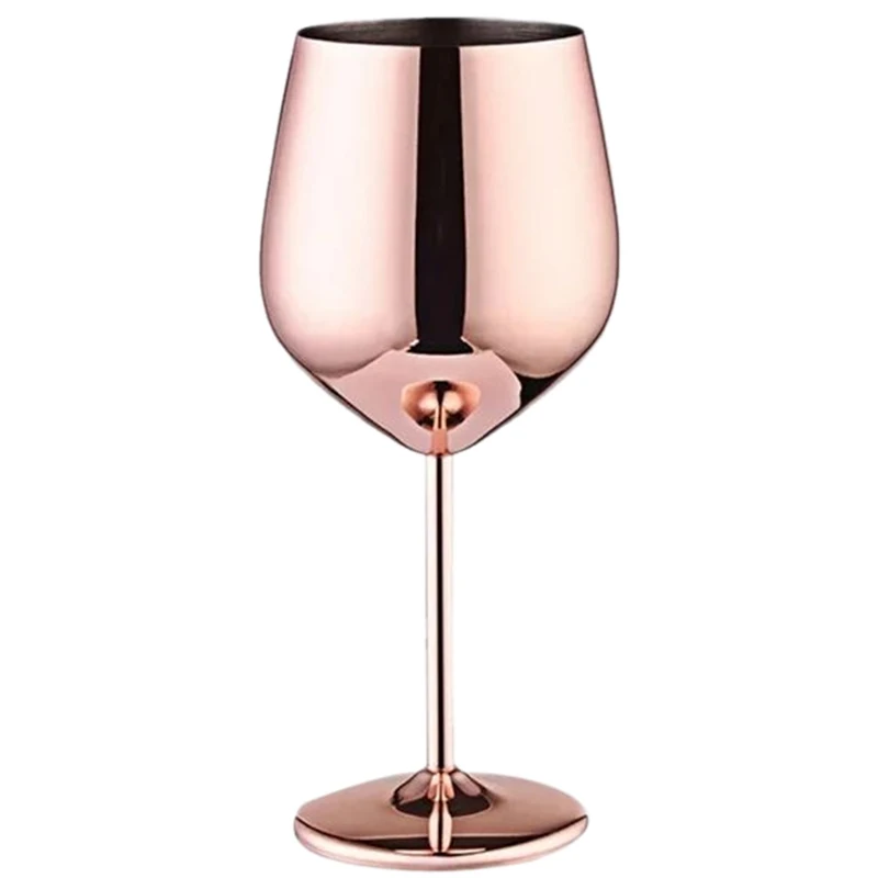 

Stainless Steel Glass Cocktail Creative Metal Wine Glass Bar Restaurant Champagne Glass Red Wine Glass Drinkware Barware Cup