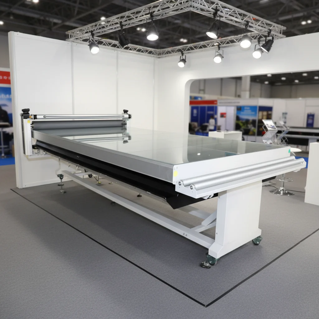 LF1732-B4 Hot Sale 60C Warm And Cold Flatbed Laminator, Table Applicator