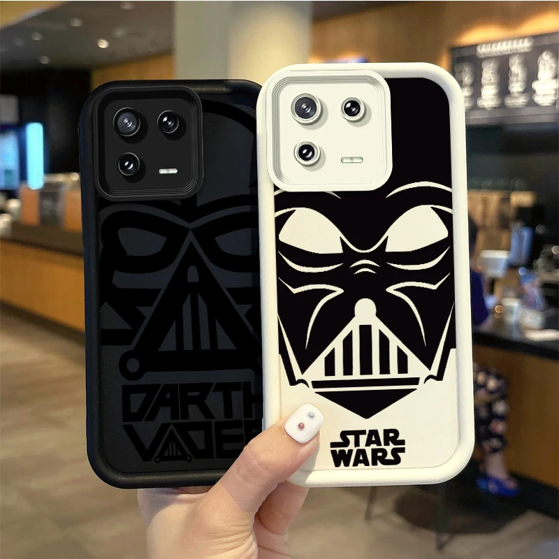 Cool S-Stars W-Wars Darth Vader Case For XiaoMi 15 Pro Case 14 13 12 11T Pro 13 12 11 Lite Poco F6 F5 X5 X3 Pro Shockproof Cover