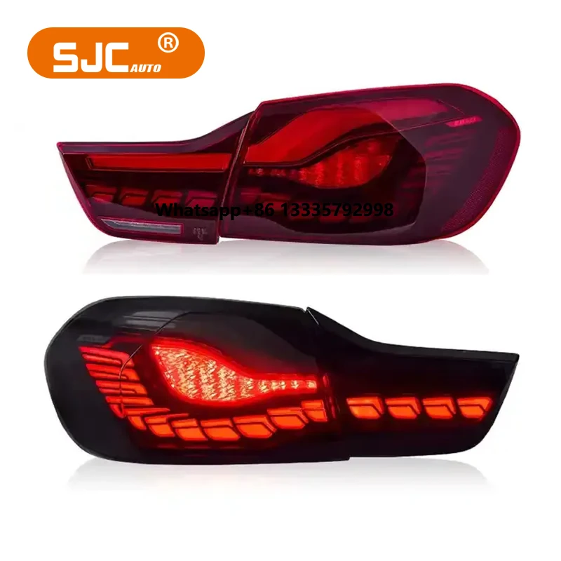 

SJC for BMW4 Series F32 F82 Taillight 2014-2020 Assembly Modified F33 F36 GTS Style Rear Lamp Car Accessories Plug and Play