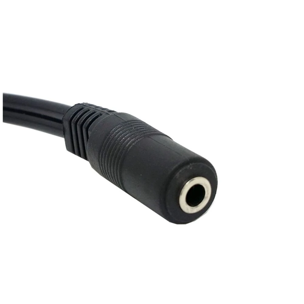 Universal RCA cabo de áudio estéreo, fêmea para 2RCA macho Jack, 3.5mm AUX Y adaptador para DVD amplificador