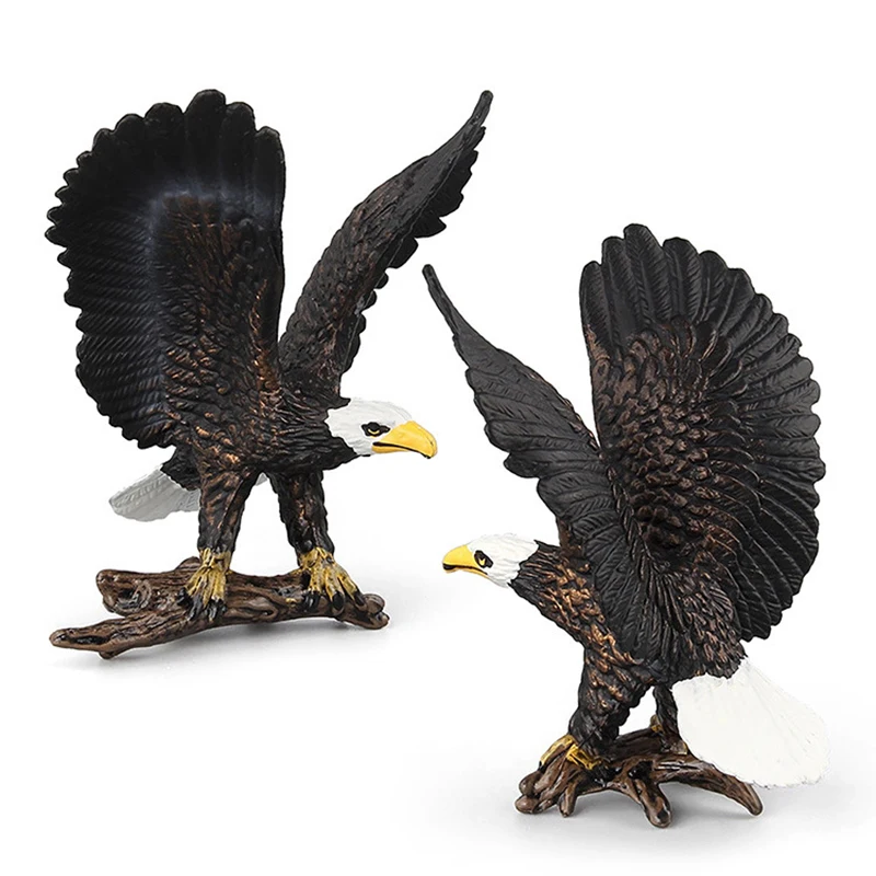 واقعية البومة الببغاء النسر الأصلع نماذج لعبة أرقام للأطفال هدايا عيد الميلاد الكبار جمع هدية عيد ميلاد طاولة الرمل الديكور #3