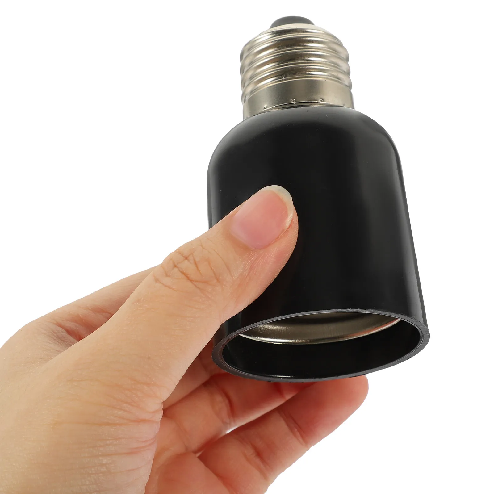 

2Pcs Bulb Adapter E27 to E40 Light Converter Screw Socket Adapter Easy Install Lamp Converter for Garage Shops Workshops