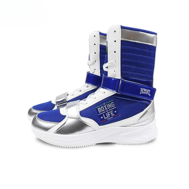 Original Brand Comfortable High Top Boxing Fighting Boots Professional Men Women Wrestling Sneakers Top Quality Fighting Shoe